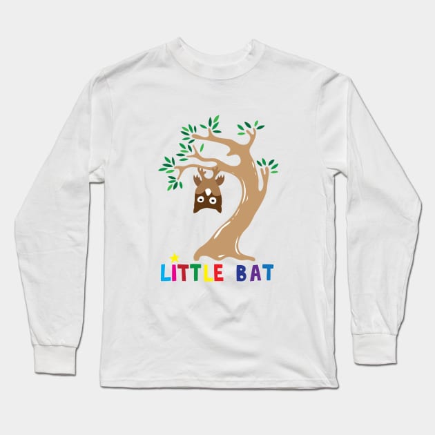 Little Bat Long Sleeve T-Shirt by martinussumbaji